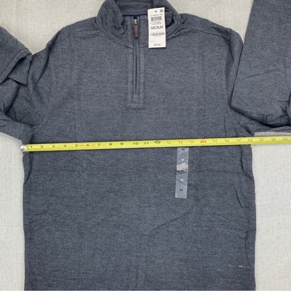 Club Room Men's Quarter-Zip French Rib Pullover Size M - Picture 14 of 14